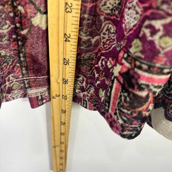 OneWorld Top Women‎ M Whimsigoth Boho Babydoll Tunic Y2K Cottagecore Indie - Picture 4 of 7